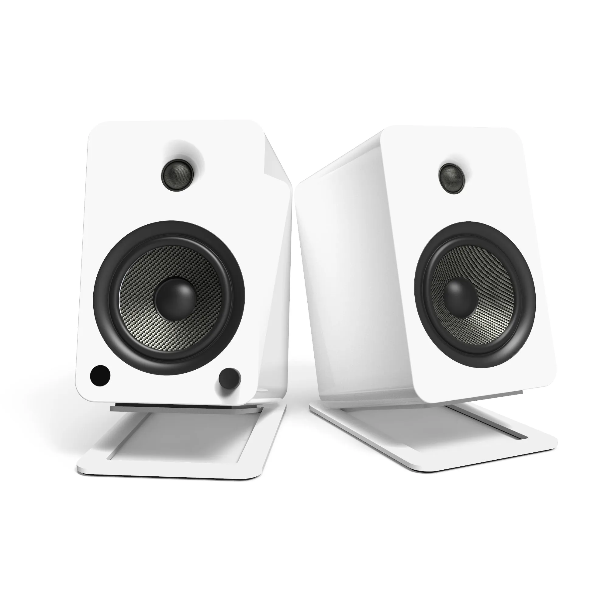 Kanto S6 Large Desktop Speaker Stands White