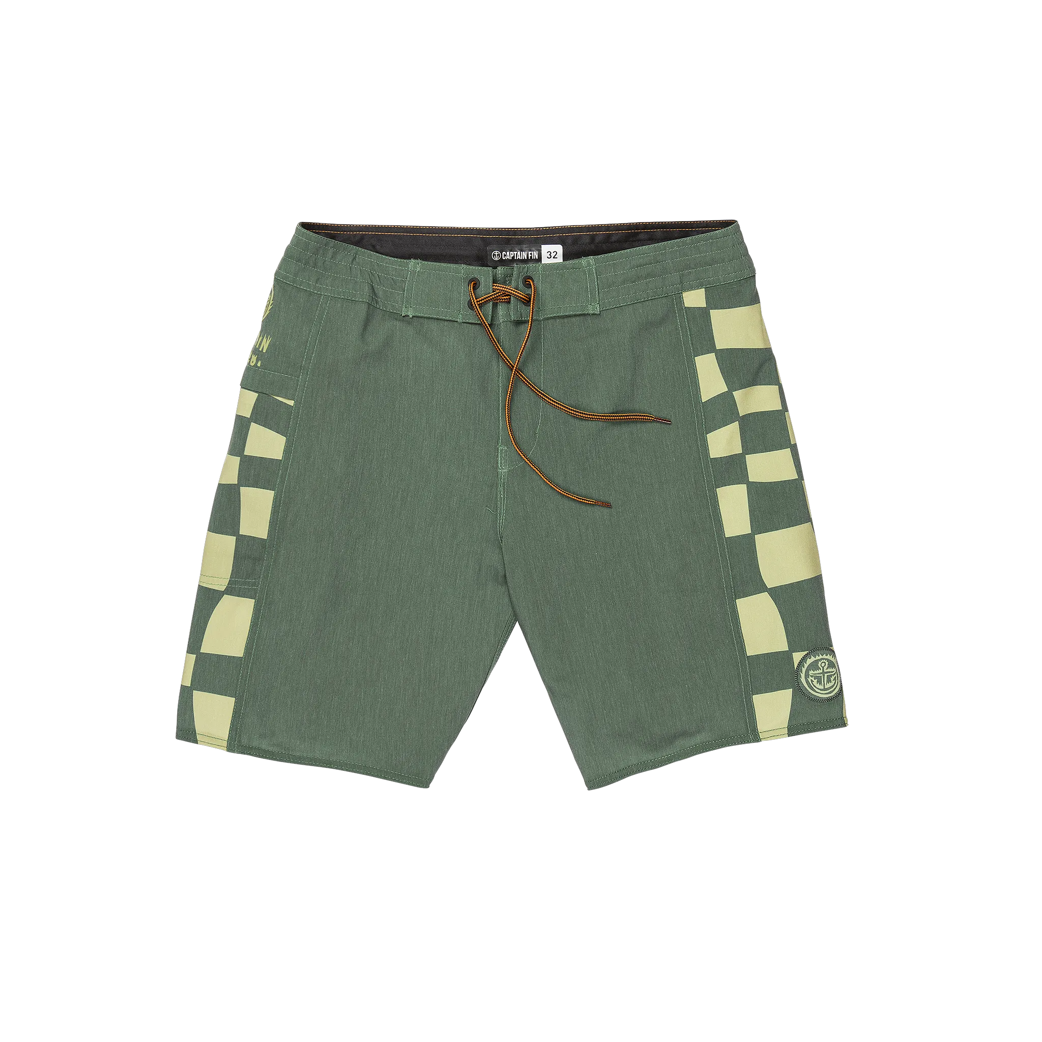 Keyhole Fire Check Boardshort - Cil