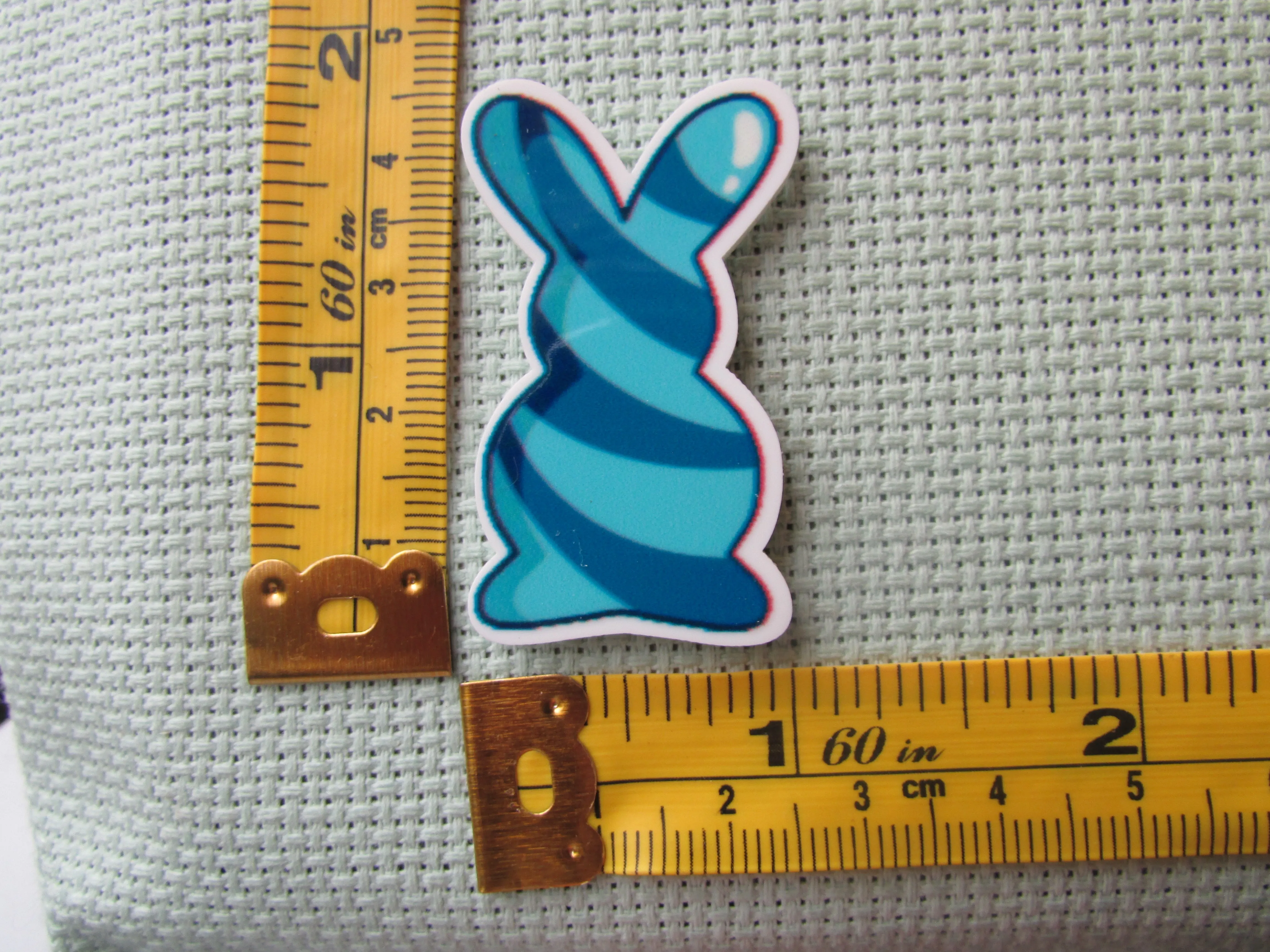 Light Blue Bunny Needle Minder, Cover Minder, Magnet LAST ONE!