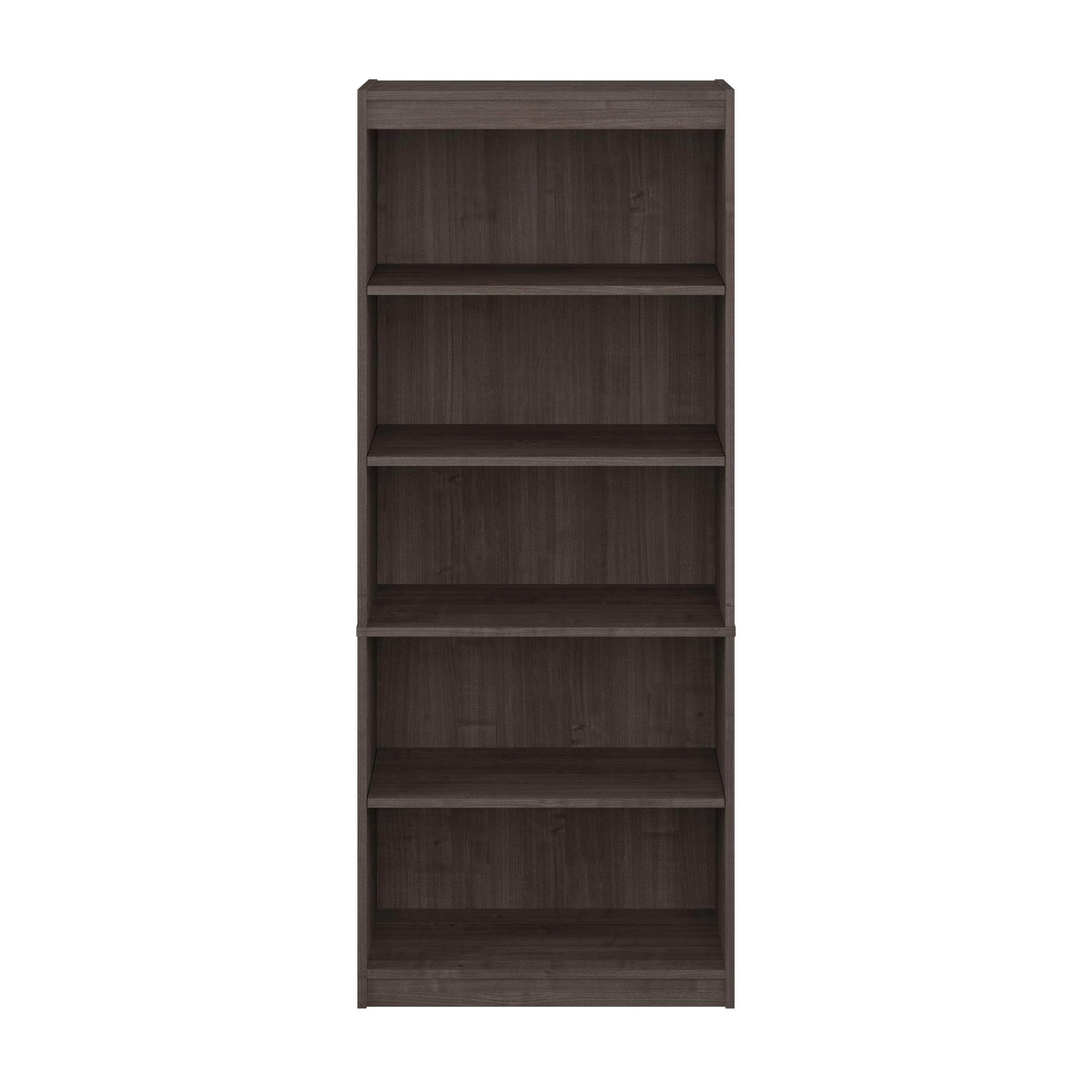 Logan 30W 5 Shelf Bookcase - Available in 4 Colours