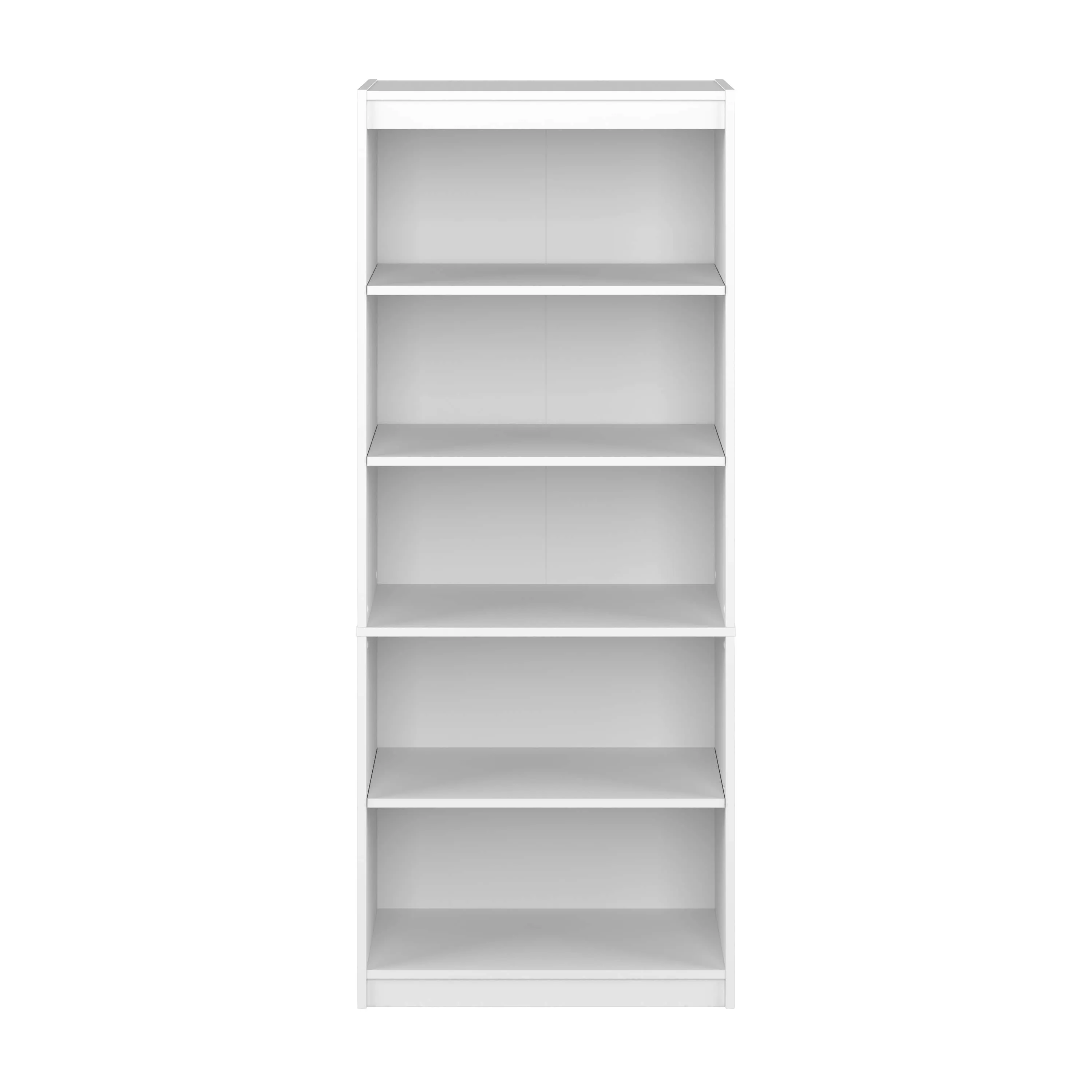 Logan 30W 5 Shelf Bookcase - Available in 4 Colours