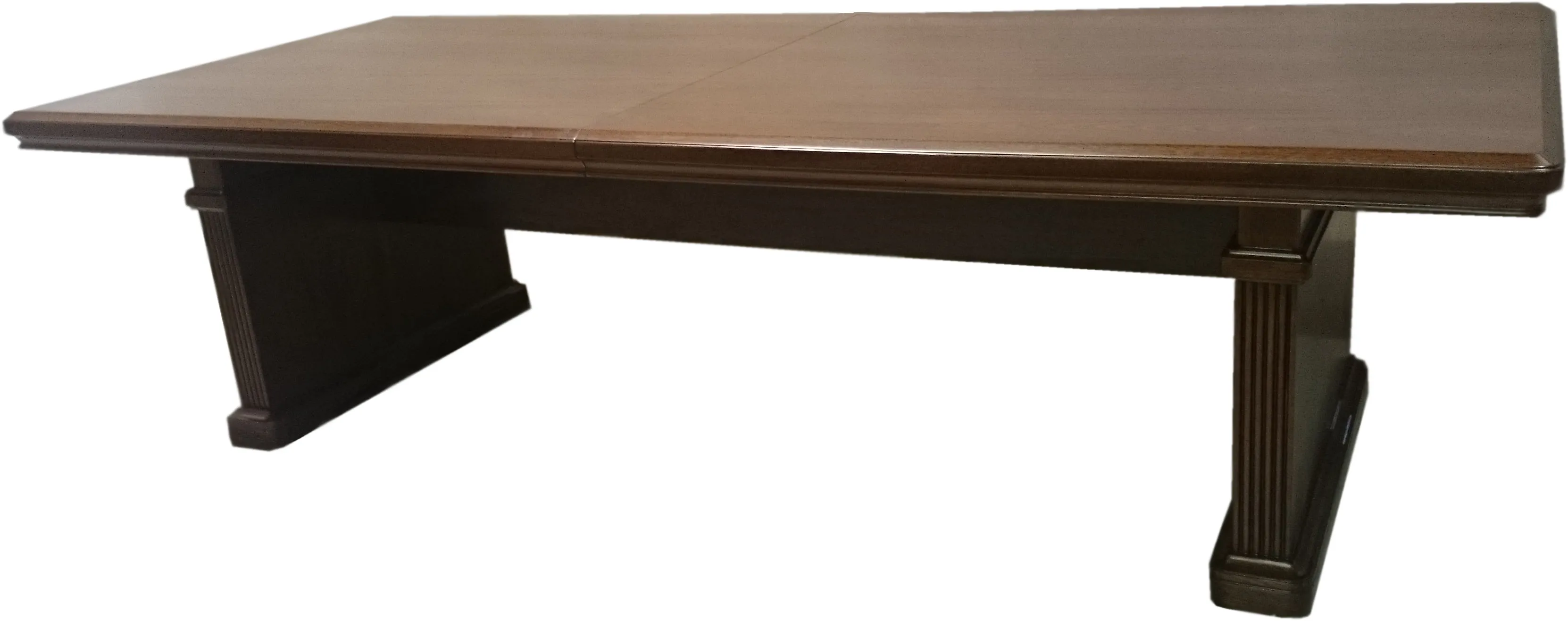 Luxury Meeting Table In Real Walnut Veneer Finish - 2200mm to 2800mm Option - MET-KT2128