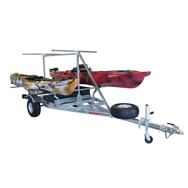 Malone MegaSport 2 Boat w/ Storage Trailer Package