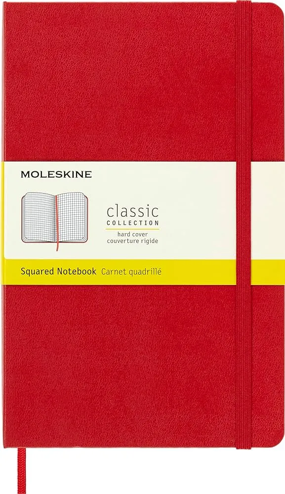 Moleskine Large Square Notebook Display 6 Pcs