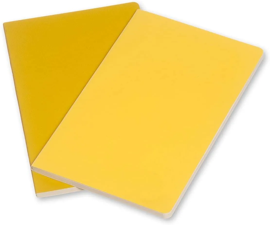 Moleskine Volant Plain Pocket Notebook Bright Yellow