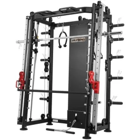 Multi Smith Machine Complete Setup 100 kg Bumper Plates