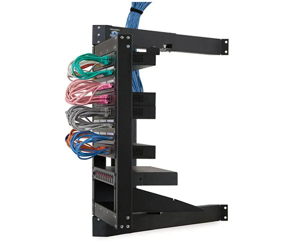 Network Rack, Phantom Class Swing-Out Open Frame Wall Mounts