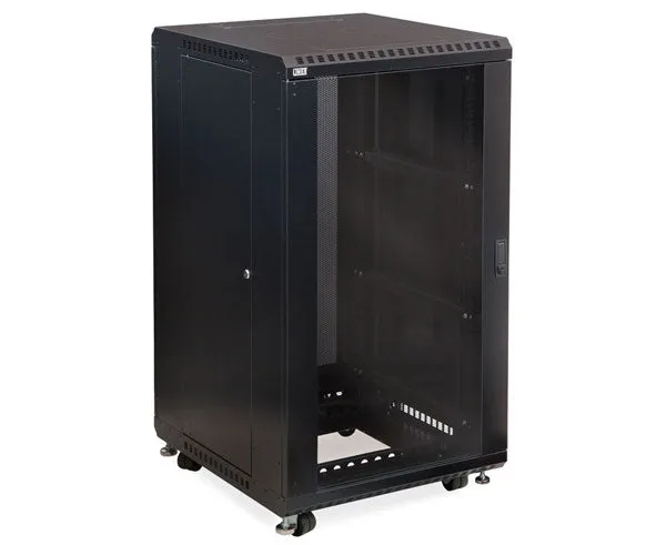 Network Rack, Server Enclosures, Glass Front, Glass Rear Doors