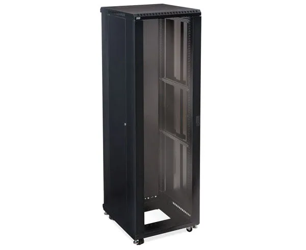 Network Rack, Server Enclosures, Glass Front, Glass Rear Doors