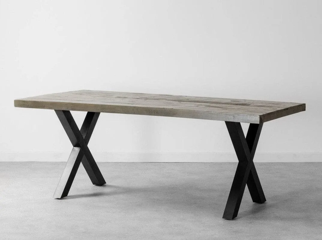 New York 2M Fixed Top Dining Table