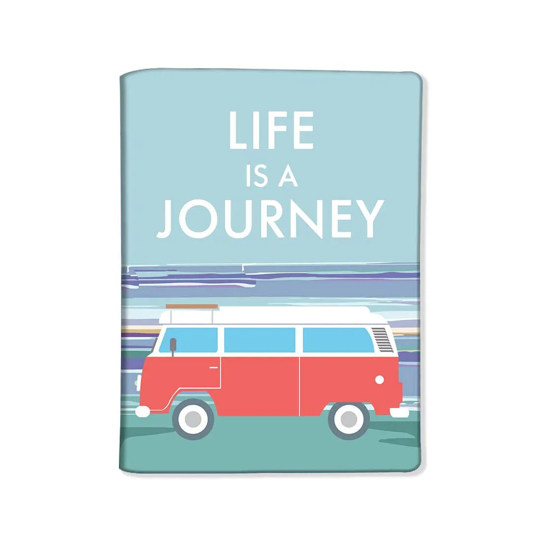 Passport Cover Holder Travel Wallet Case - Life Is a Journey