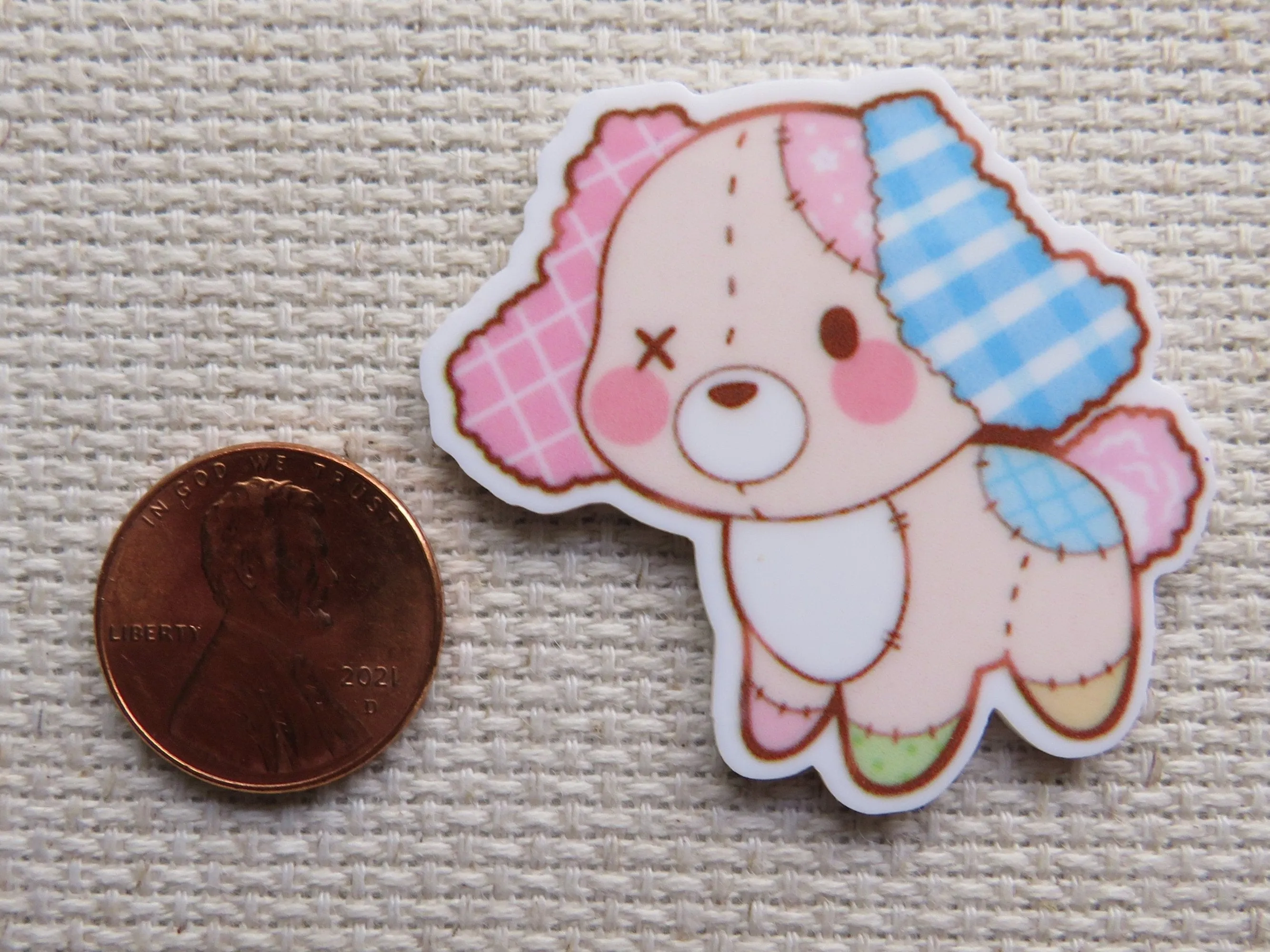 Patches the Dog Needle Minder, Cover Minder, Magnet