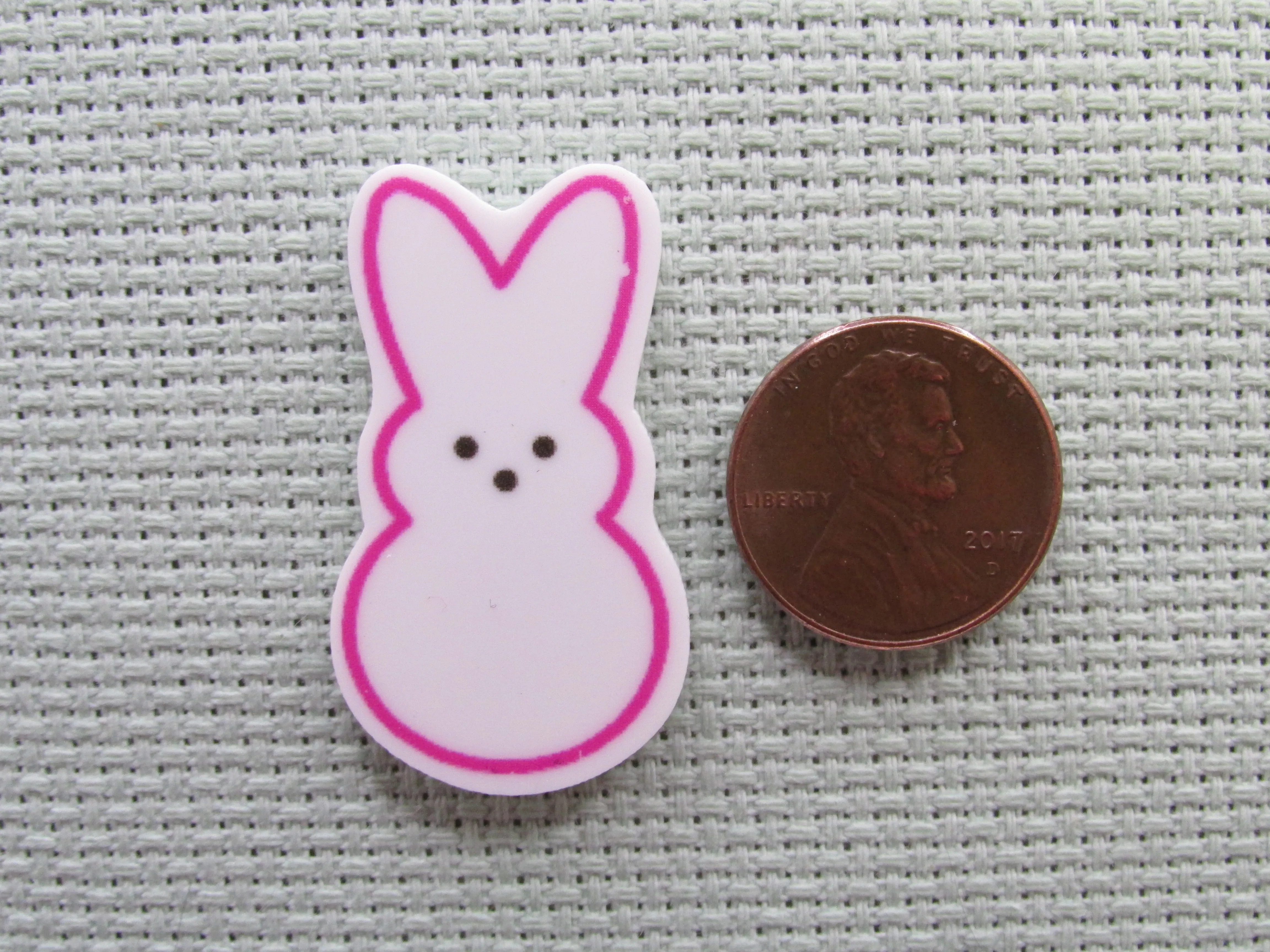 Pink Peep Needle Minder, Cover Minder, Magnet