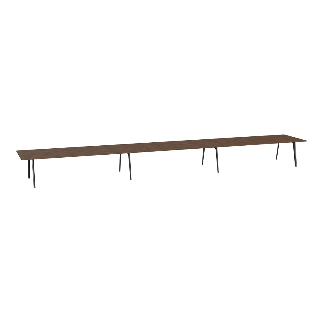 Pluralis Meeting Table w/ 2 Extension (283.5" L)