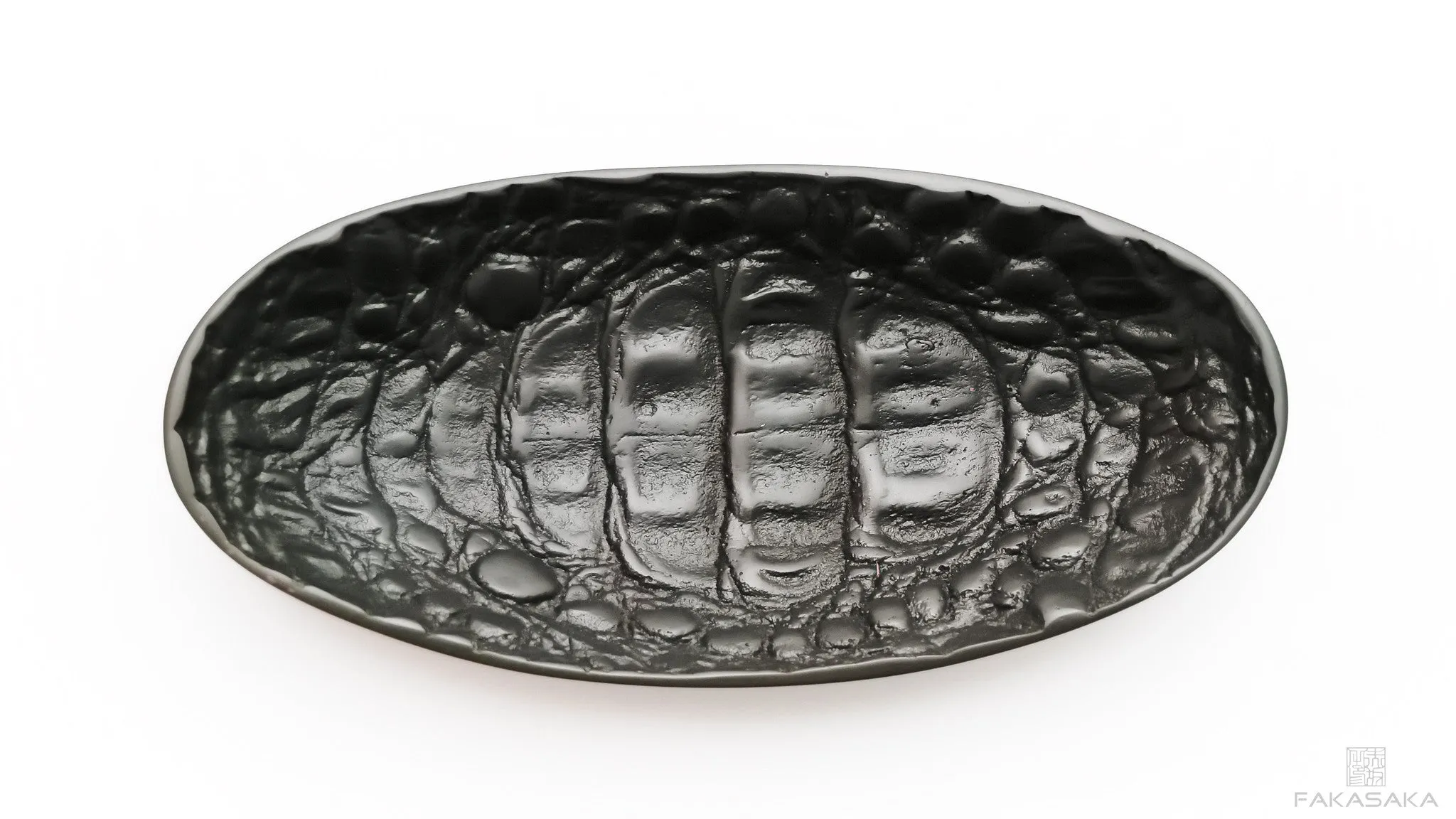 POLLY JEAN<br><br>SMALL TRAY / SMALL BOWL / ASHTRAY / CARD HOLDER / PEN HOLDER<br><br> BLACK BRONZE