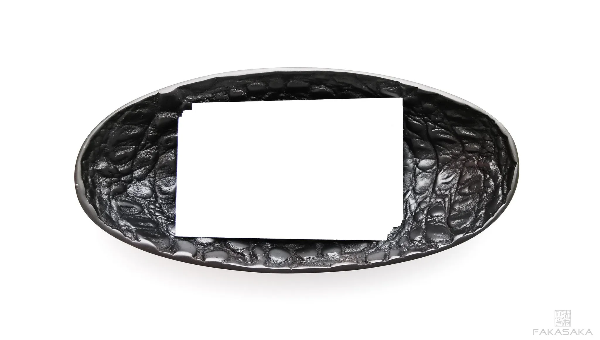 POLLY JEAN<br><br>SMALL TRAY / SMALL BOWL / ASHTRAY / CARD HOLDER / PEN HOLDER<br><br> BLACK BRONZE