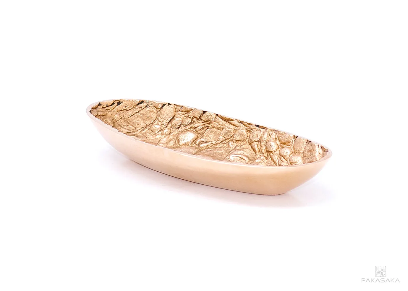 POLLY JEAN<br><br>SMALL TRAY / SMALL BOWL / ASHTRAY / CARD HOLDER / PEN HOLDER<br><br>POLISHED BRONZE