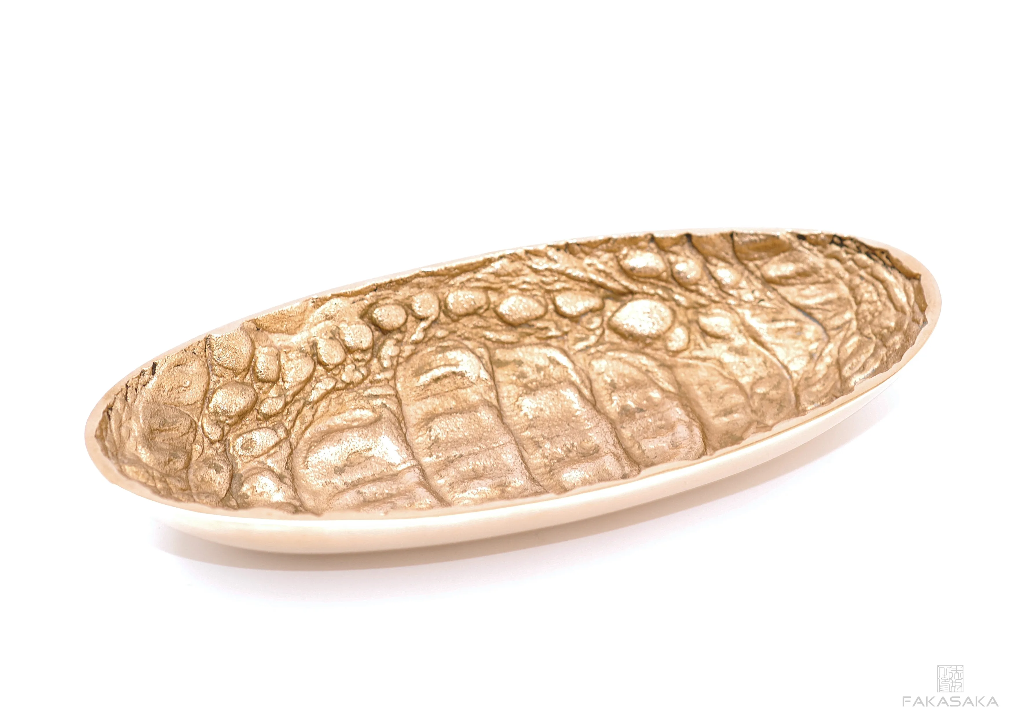 POLLY JEAN<br><br>SMALL TRAY / SMALL BOWL / ASHTRAY / CARD HOLDER / PEN HOLDER<br><br>POLISHED BRONZE