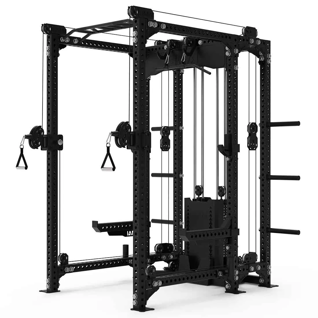 Power Rack with Dual Cable Stack & Accessories - Vanta Series