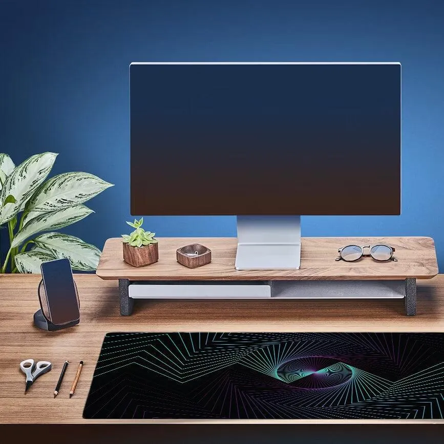 Printed Desk Mat - Techno