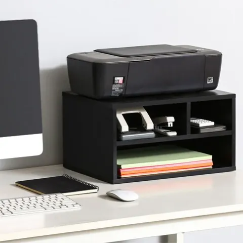 Printer stand 3-tier Black I On-Desk