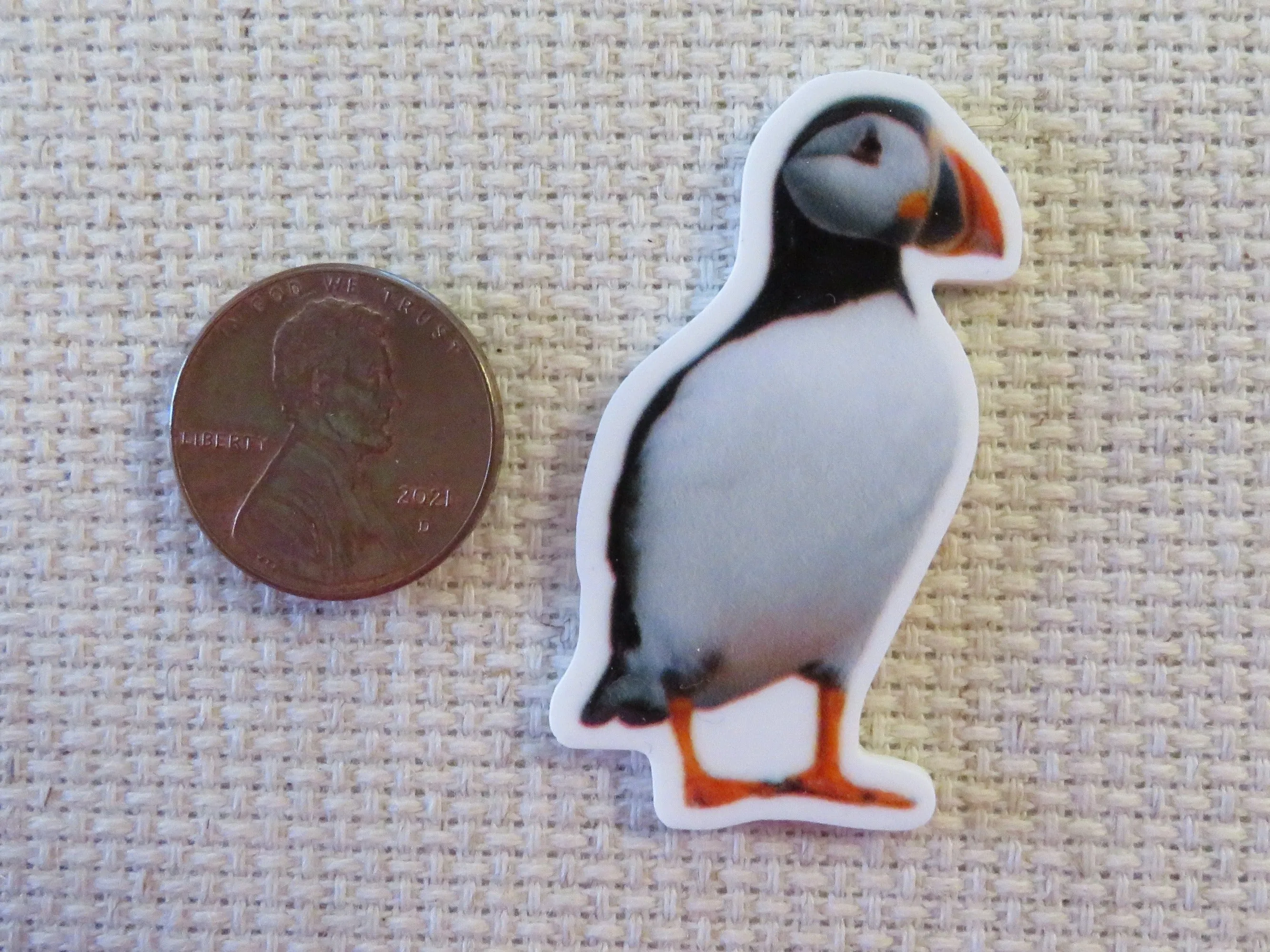 Puffin Needle Minder, Cover Minder, Magnet