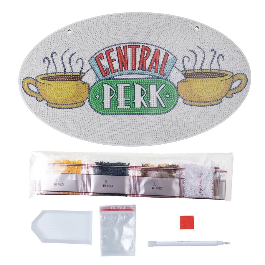 "Central Perk" Wooden Hanging Decoration