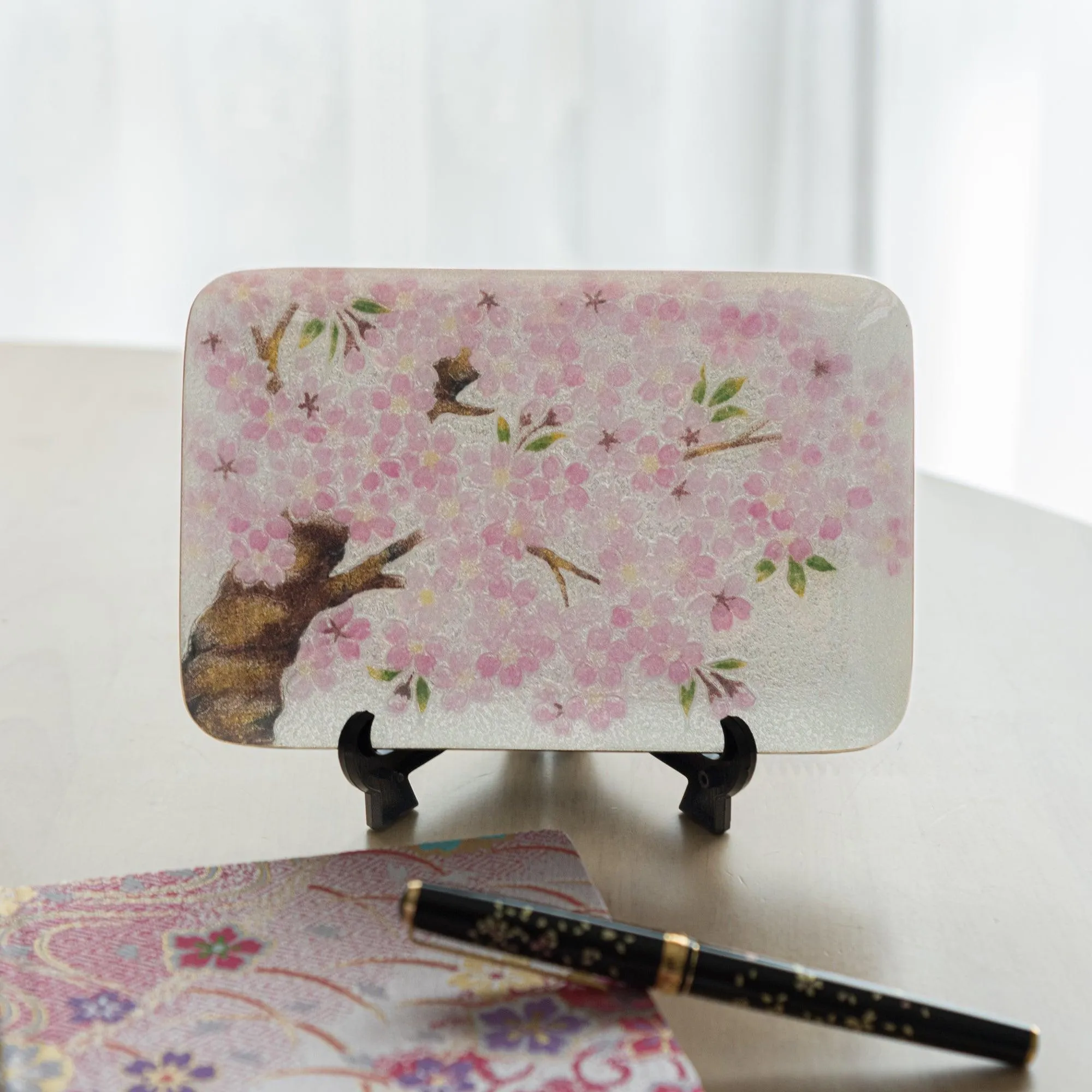 Sakura Shippo Ware Large Pen Tray