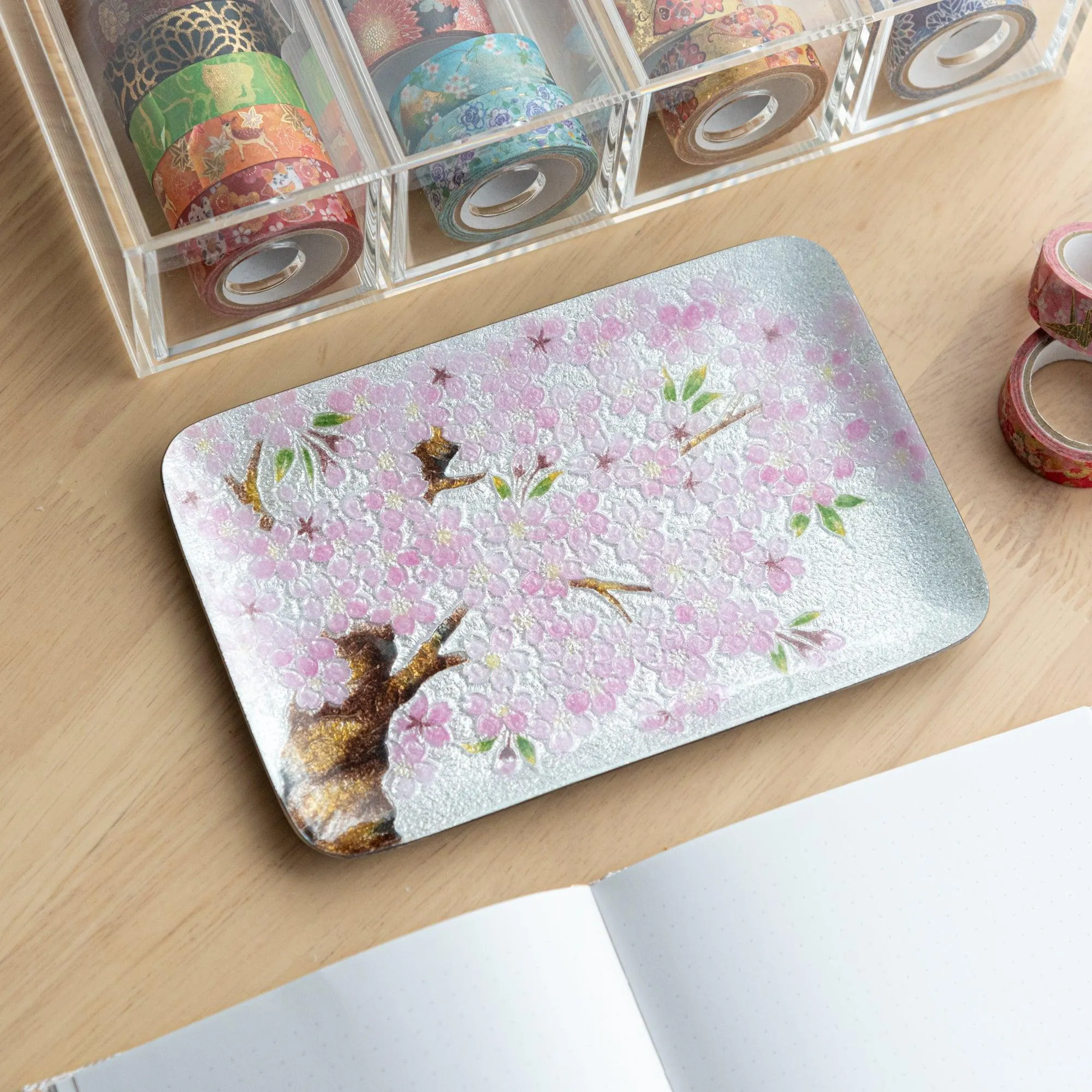 Sakura Shippo Ware Large Pen Tray