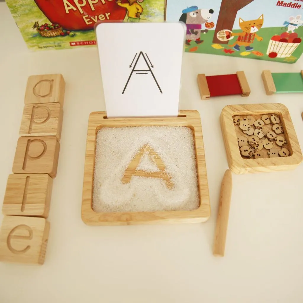 Sand Tracing Tray-Square / Sensory Writing, One part tray