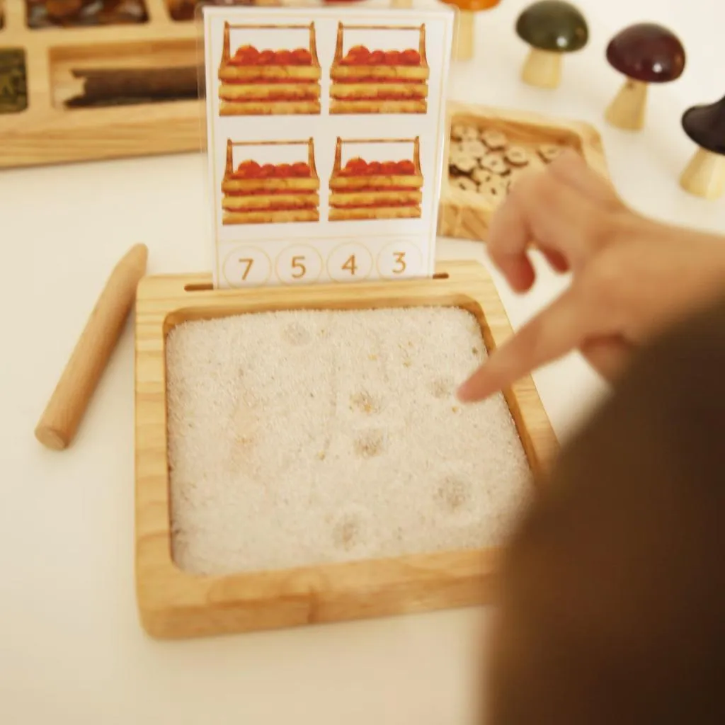 Sand Tracing Tray-Square / Sensory Writing, One part tray