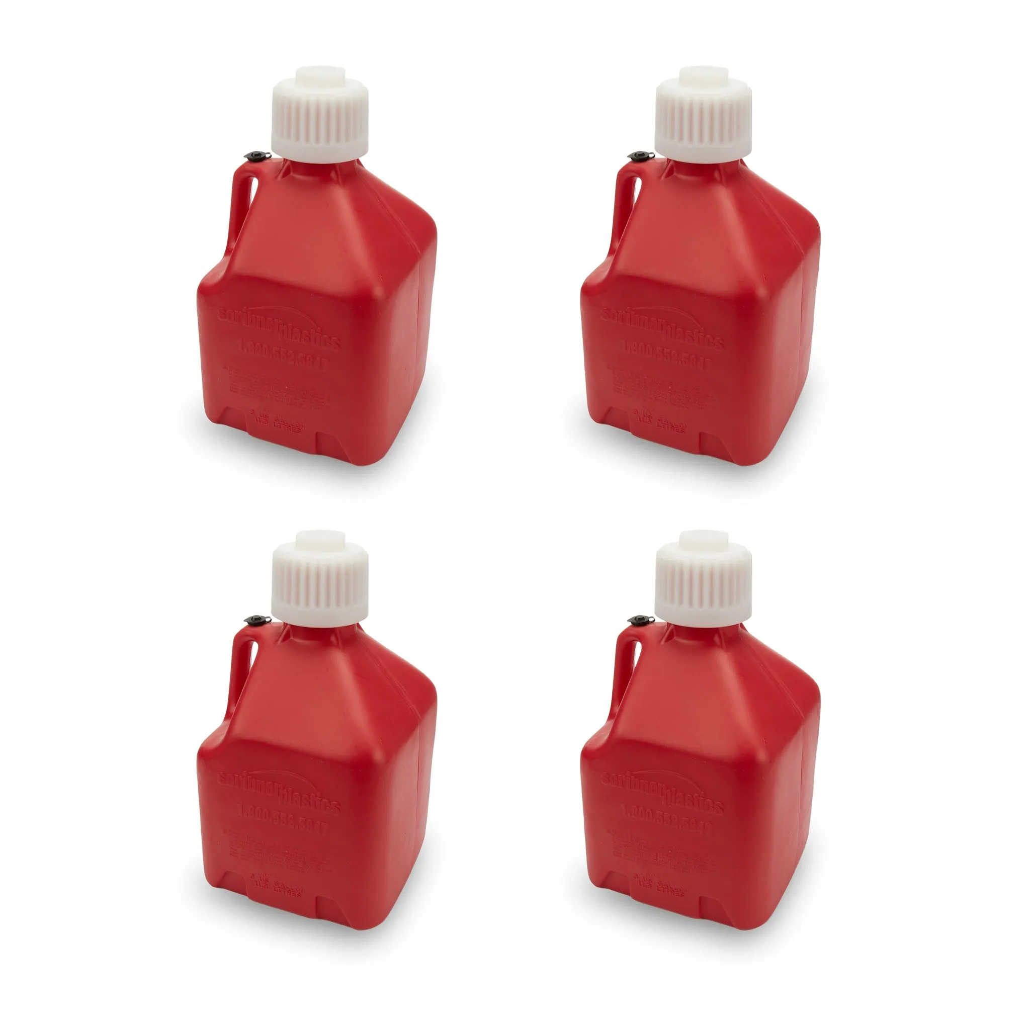 Scribner Utility Jug - 3 Gallon - Red (Case of 4)