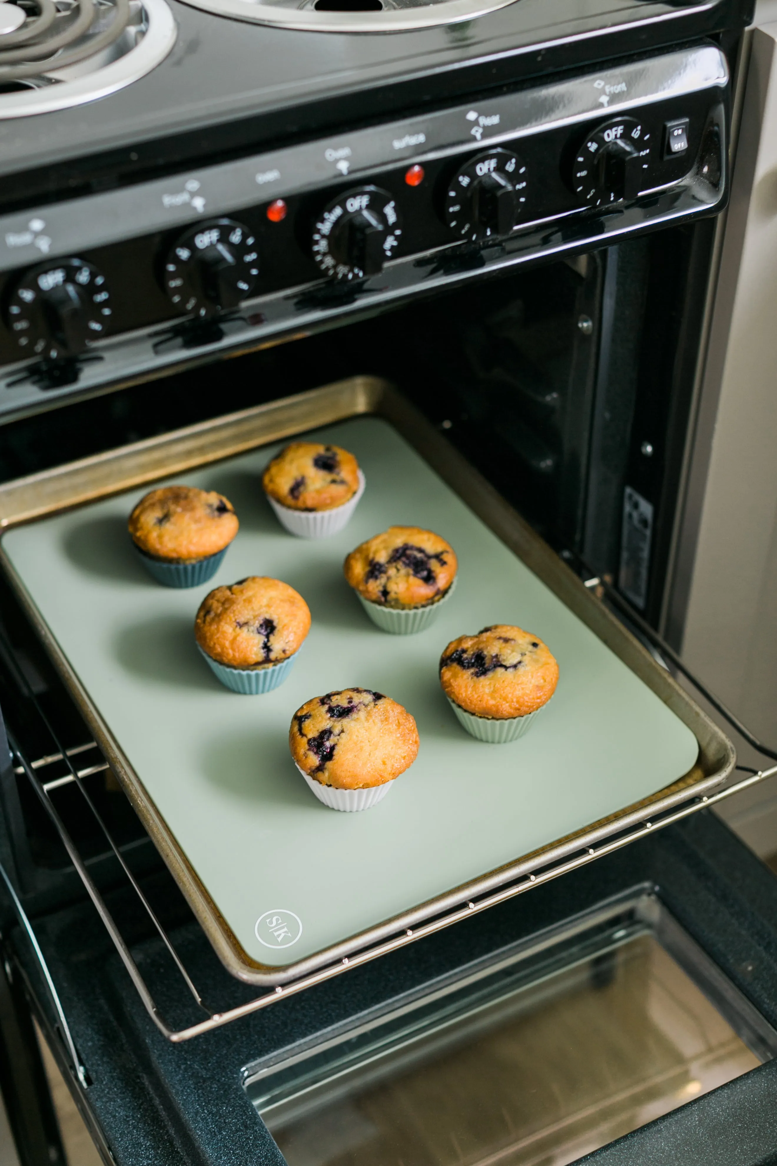 Silicone Baking Mats | Sage Green & Gray