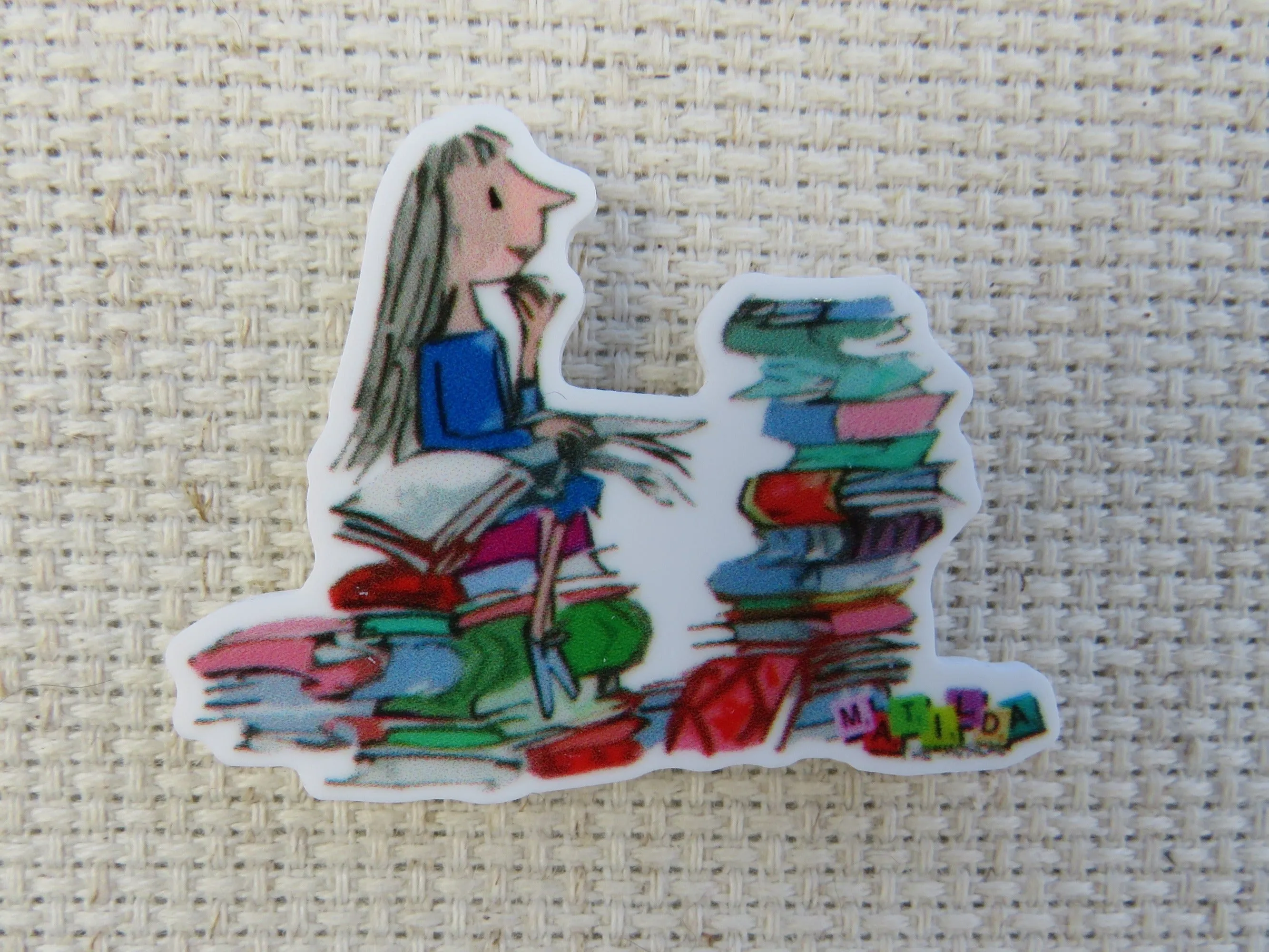 So Many Books to Read Needle Minder, Cover Minder, Magnet