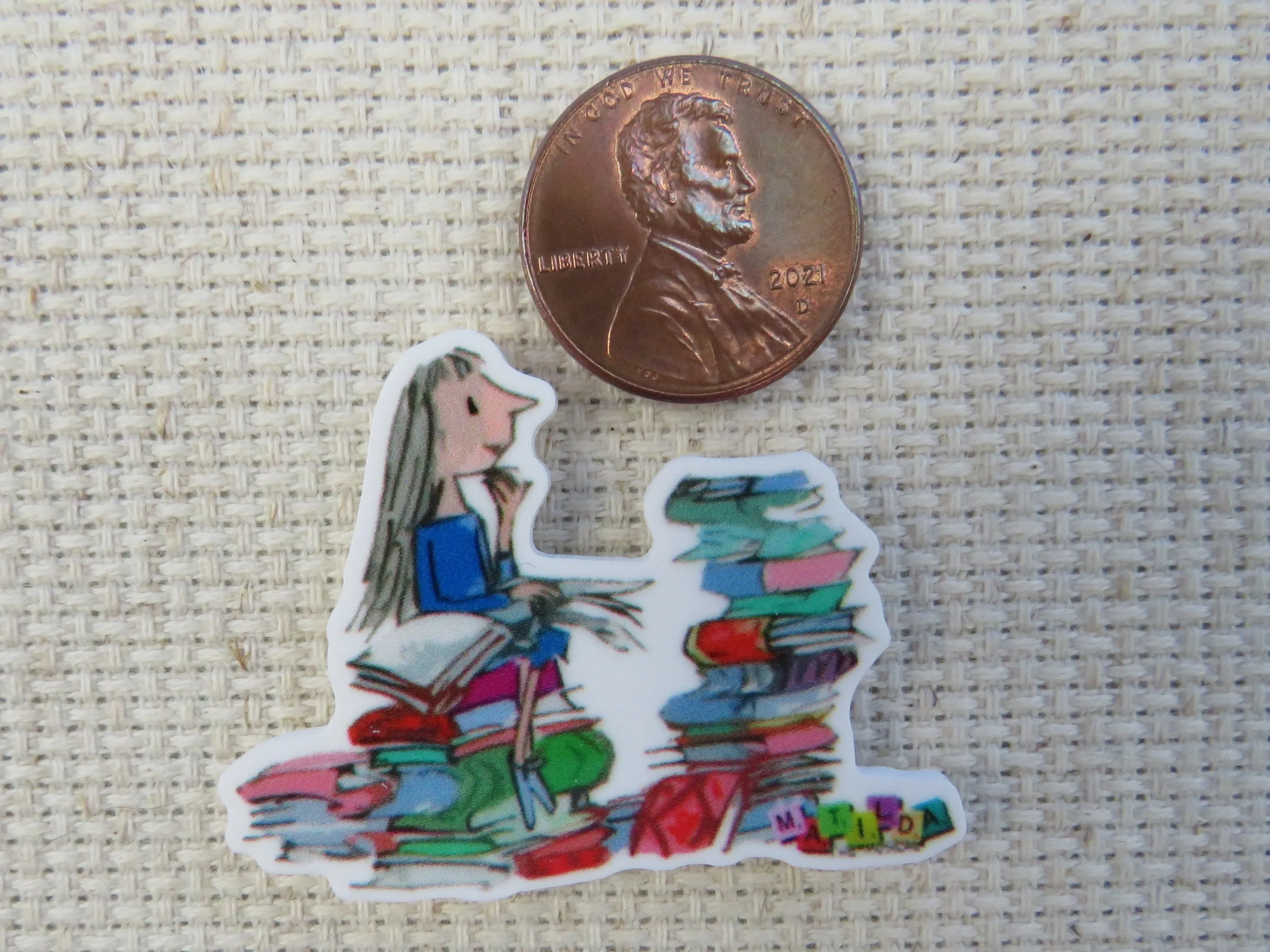 So Many Books to Read Needle Minder, Cover Minder, Magnet