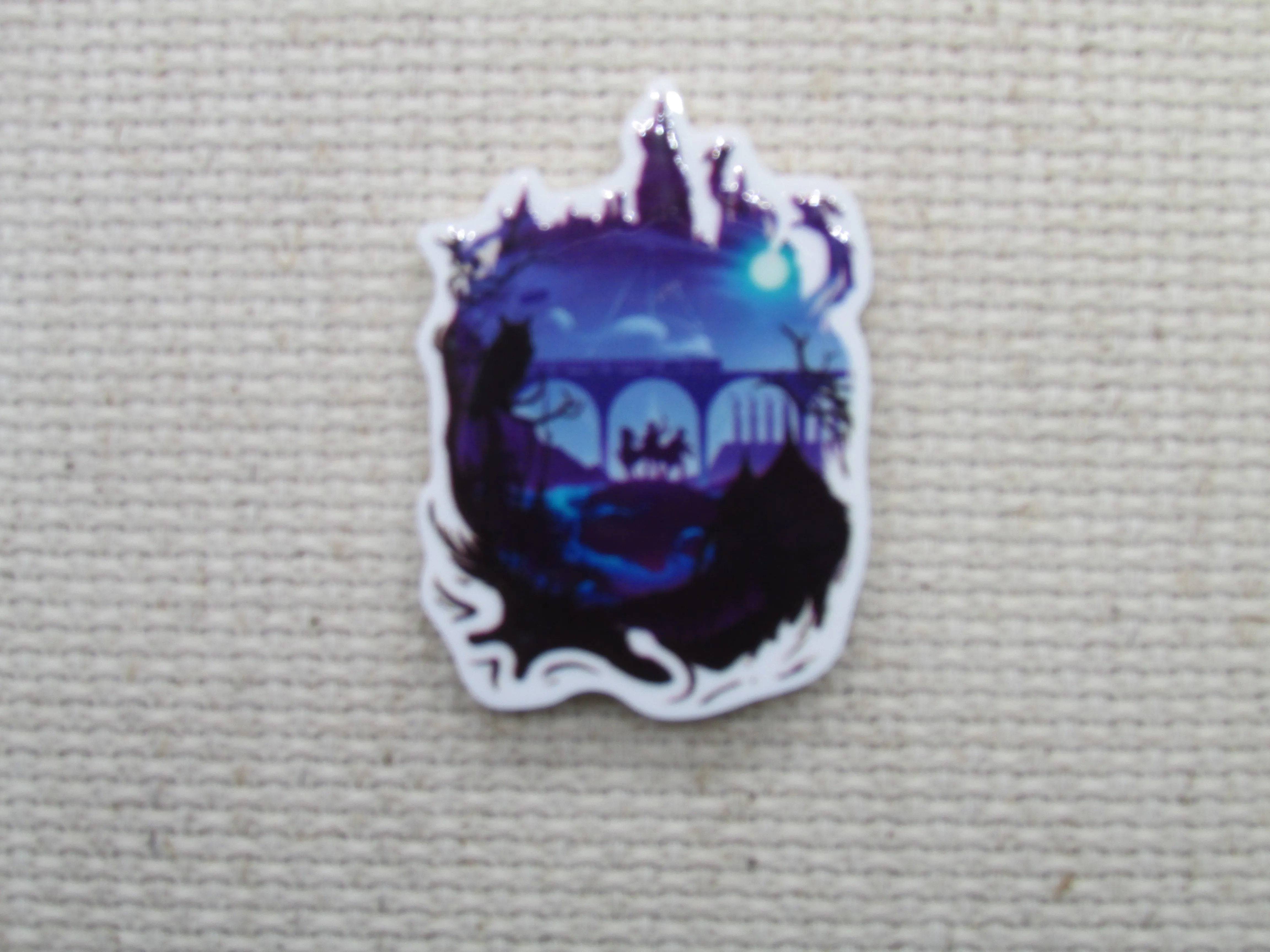 Spooky Scene Needle Minder, Cover Minder, Magnet