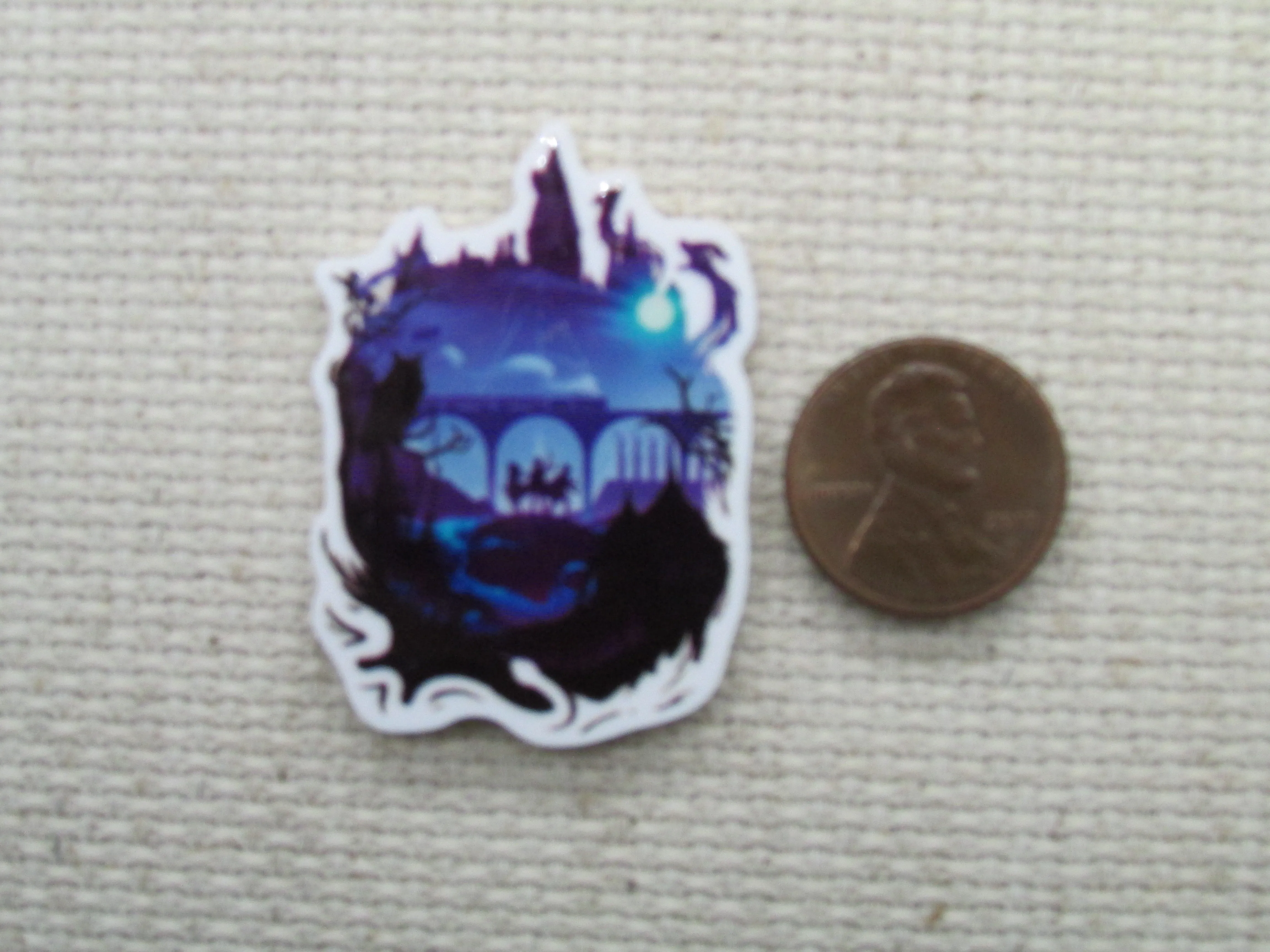 Spooky Scene Needle Minder, Cover Minder, Magnet