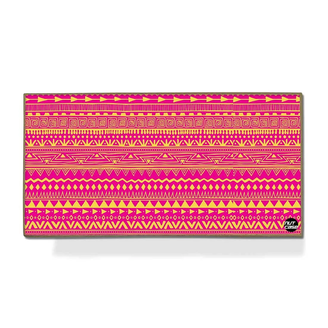 Stationery Kit Desk Organizer Memo Notepad - Pink Aztec