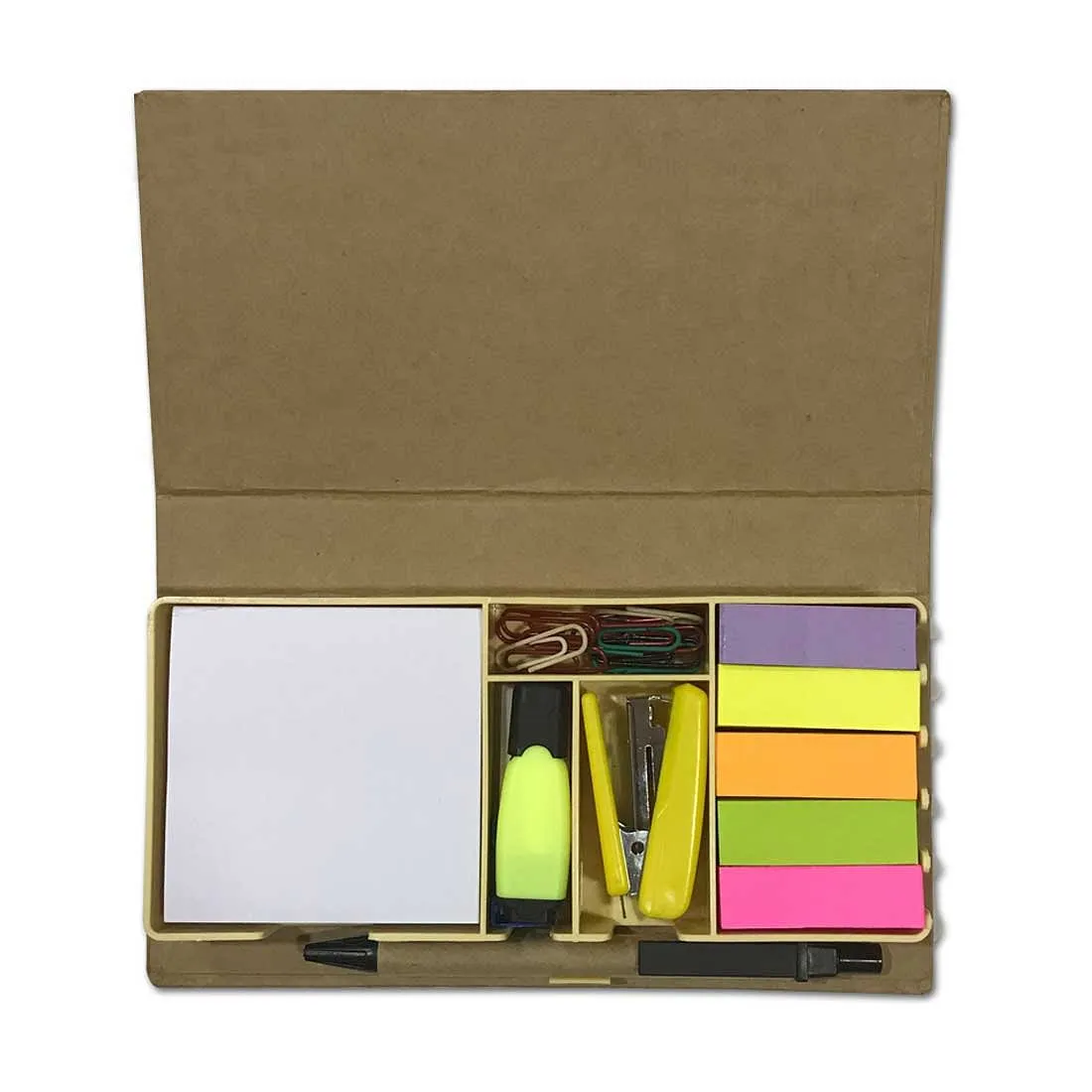 Stationery Kit Desk Organizer Memo Notepad - Pop Art Icon