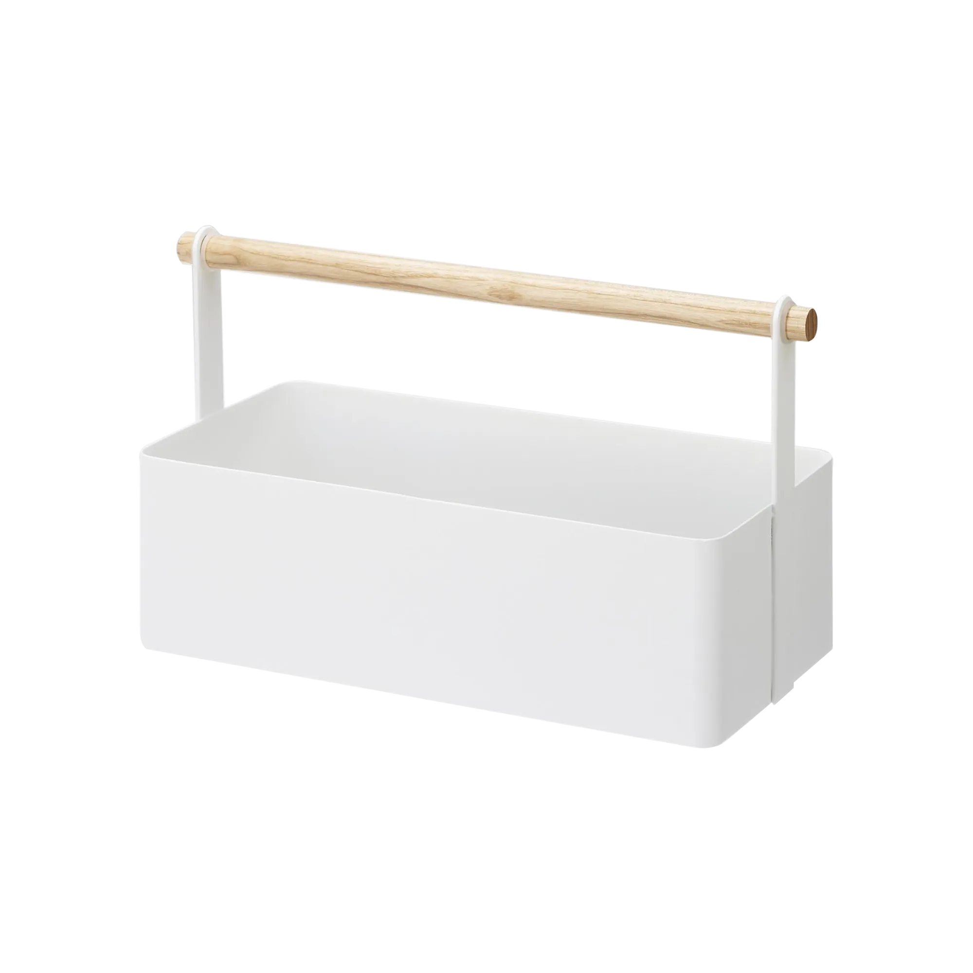 Storage Caddy - 2 Sizes - Steel   Wood