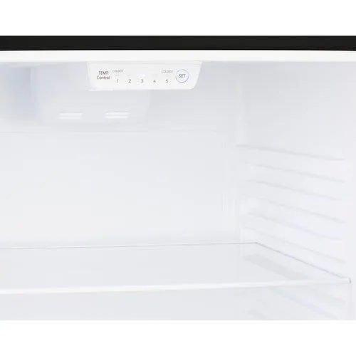 Summit 24 in. Wide Top Mount Refrigerator-Freezer With Icemaker - FF109