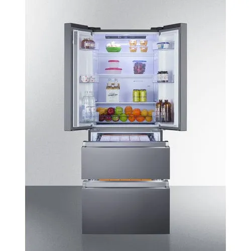 Summit 27.5" French Door Refrigerator-Freezer FDRD152PL