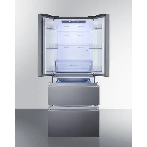 Summit 27.5" French Door Refrigerator-Freezer FDRD152PL