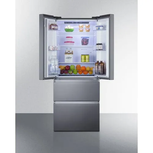 Summit 27.5" French Door Refrigerator-Freezer FDRD152PL