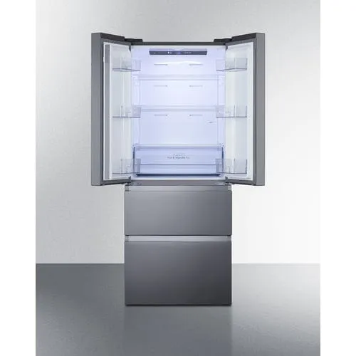 Summit 27.5" French Door Refrigerator-Freezer FDRD152PL