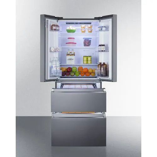 Summit 28 in. Wide French Door Refrigerator-Freezer - FDRD152PL