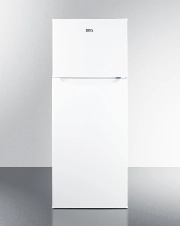 Summit FF1091WIM 24" Wide Top Mount Refrigerator-freezer With Icemaker