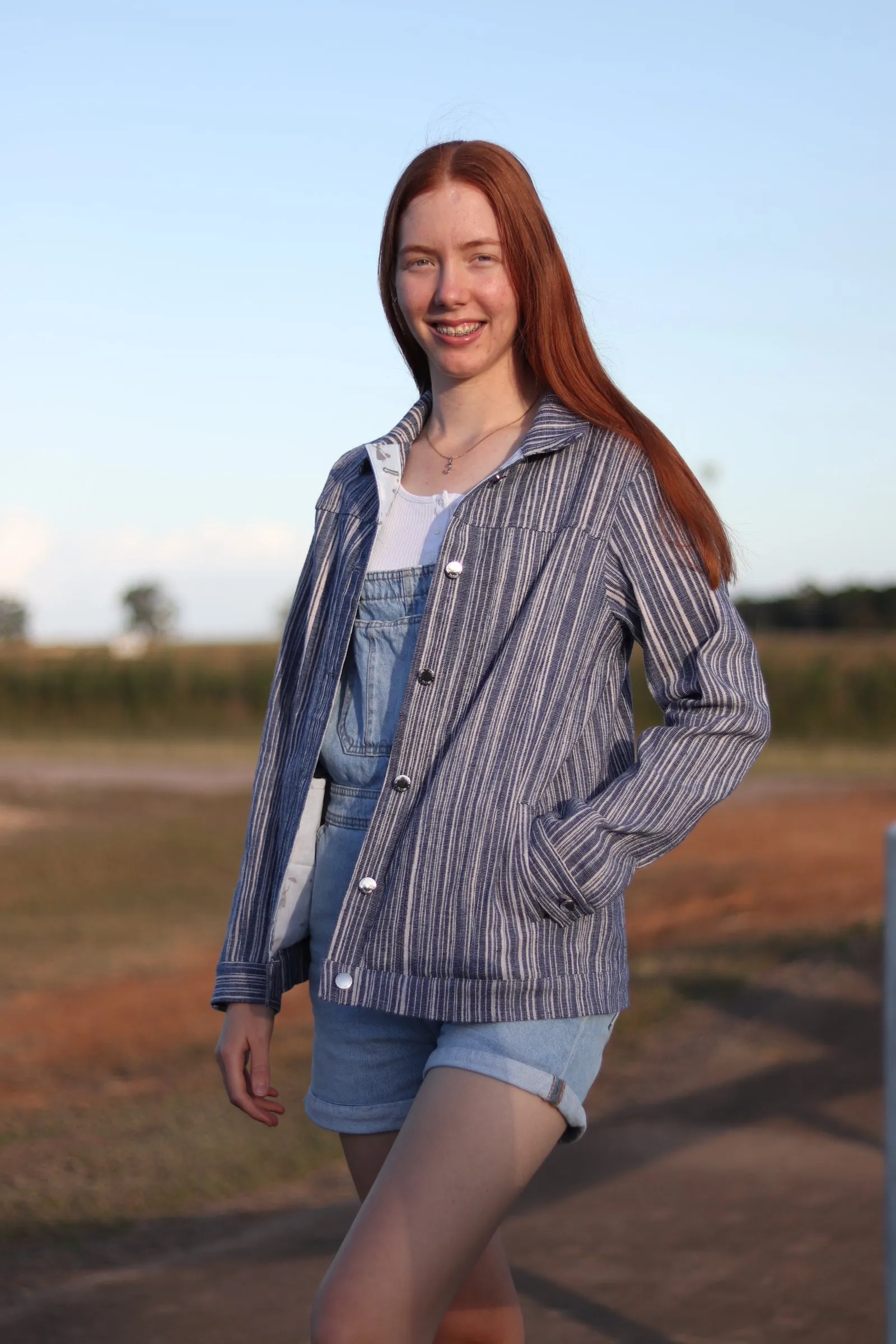 Teen Street Jacket Sewing Pattern