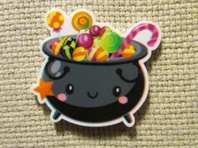 The Cutest Candy Cauldron Needle Minder, Cover Minder, Magnet