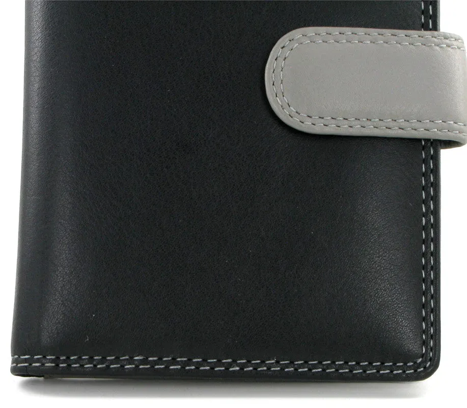 Visconti Rainbow Passport Holder RB75 Black Multi